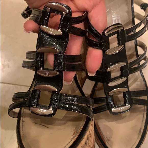 Chanel wedges , worn but in good condition. - Picture 2 of 6